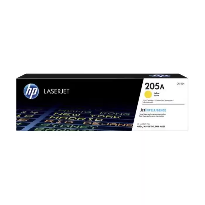 Hp 205A Yellow Sarı 900 Sayfa Toner Cf532A