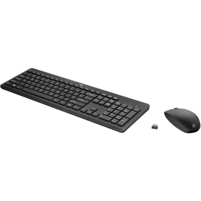 Hp 230 18H24Aa Kablosuz Klavye+ Mouse Set 2.4Ghz (2 X Aaa Keyboard; 1 X Aa Mouse) Siyah