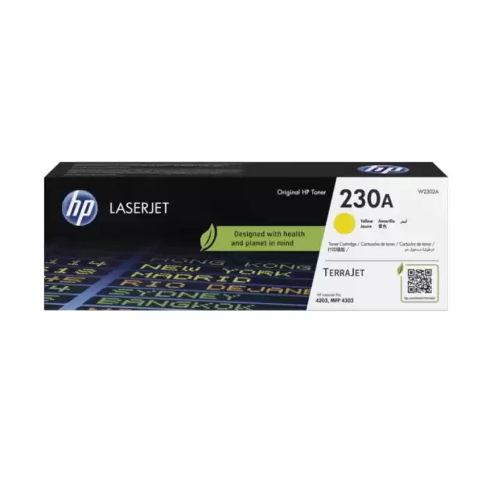 Hp 230A Yellow Sarı 1.800 Sayfa Toner W2302A