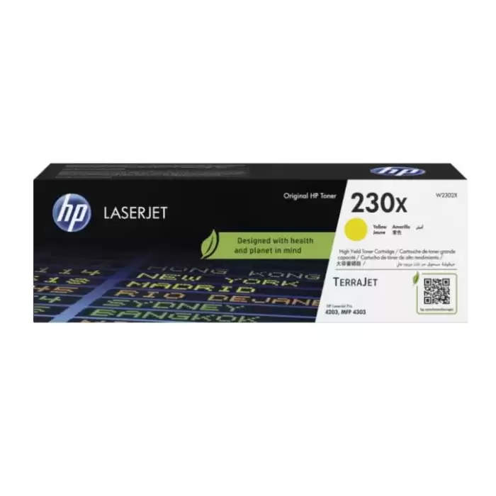 Hp 230X Yellow Sarı 5.500 Sayfa Toner W2302X