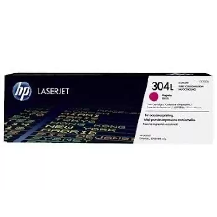 Hp 304L Magenta Kırmızı 1.400 Sayfa Ekonomik Toner Cc533L