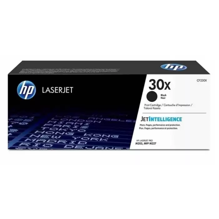 Hp 30X Black Siyah 3.500 Sayfa Toner Cf230X