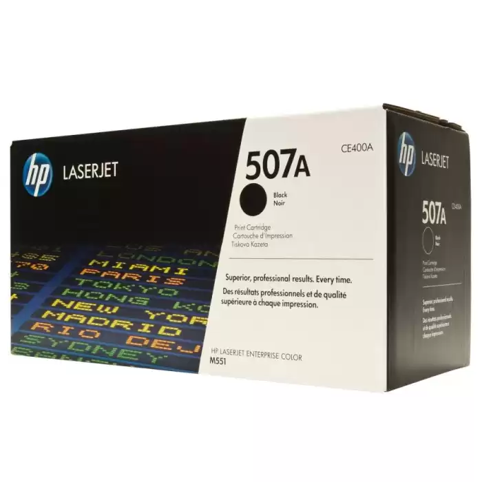 Hp 507A Black Siyah 5.500 Sayfa Toner Ce400A