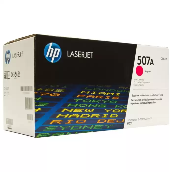 Hp 507A Magenta Kırmızı 6.000 Sayfa Toner Ce403A