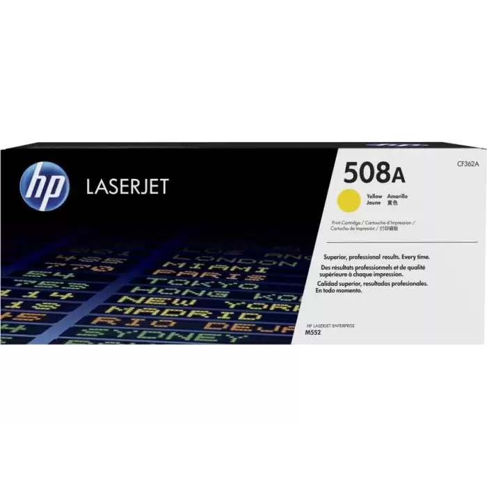 Hp 508A Yellow Sarı  5.000 Sayfa Toner Cf362A