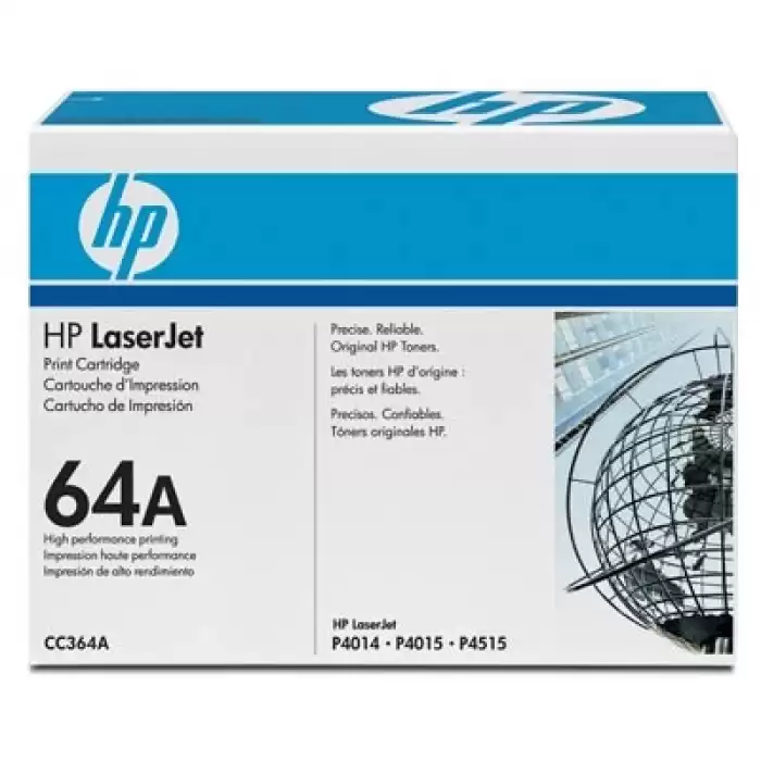 Hp 64A Black Siyah 10.000 Sayfa Toner Cc364A