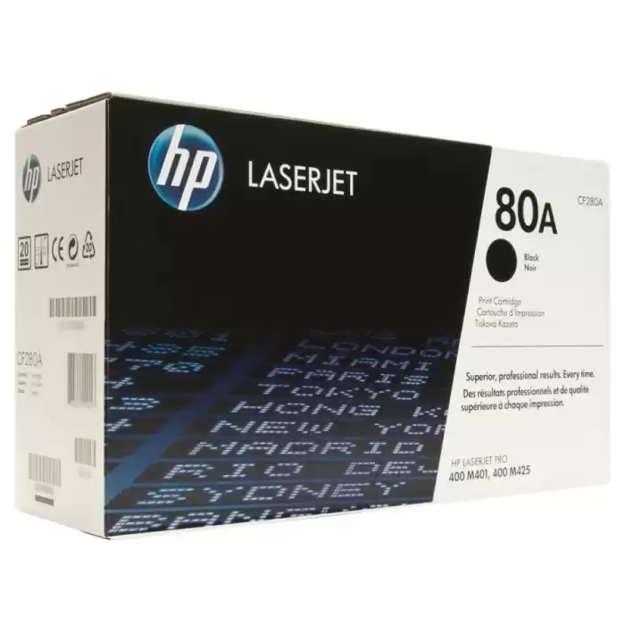 Hp 80A Black Siyah 2.700 Sayfa Toner Cf280A