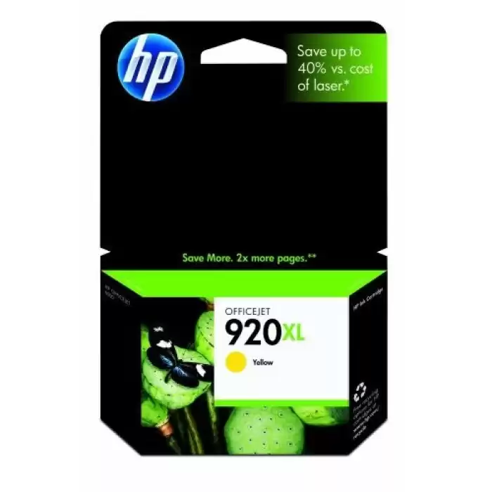 Hp 920Xl Yellow Sarı Yüksek Kapasiteli Kartuş Cd974Ae