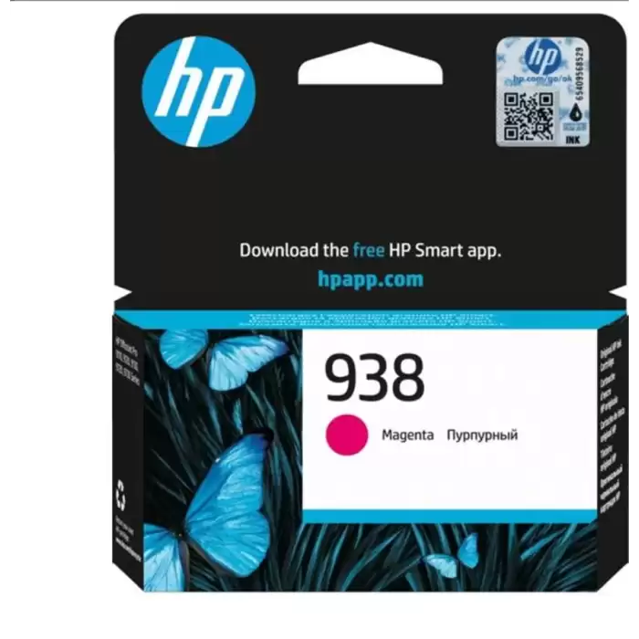 Hp 938 Magenta Kırmızı Kartuş 4S6X6Pe