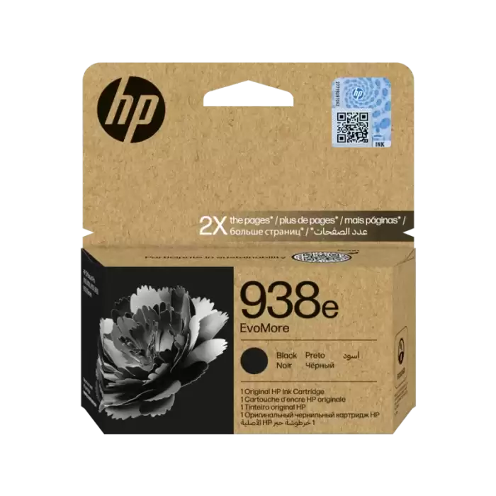 Hp 938E Black Siyah Yüksek Kapasite Kartuş 4S6Y2Pe