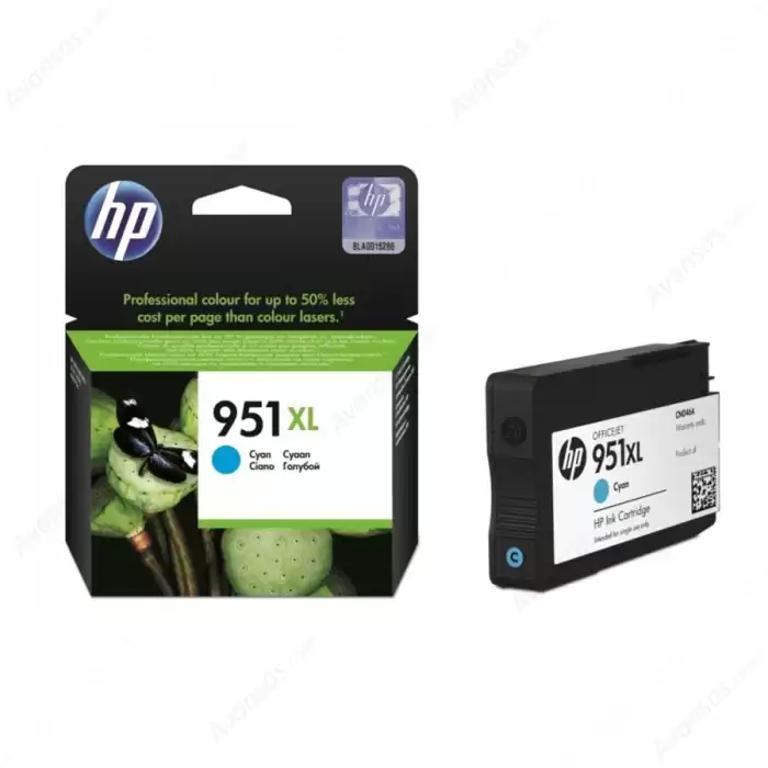 Hp 951Xl Cyan Mavi Yüksek Kapasite Kartuş Cn046Ae