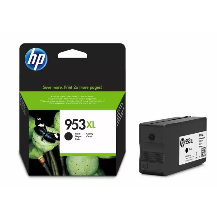 Hp 953Xl Black Siyah Yüksek Kapasite Kartuş L0S70Ae