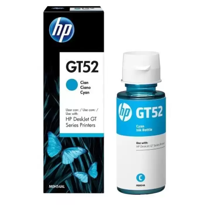 Hp Gt52 Cyan Mavi Mürekkep M0H54Ae