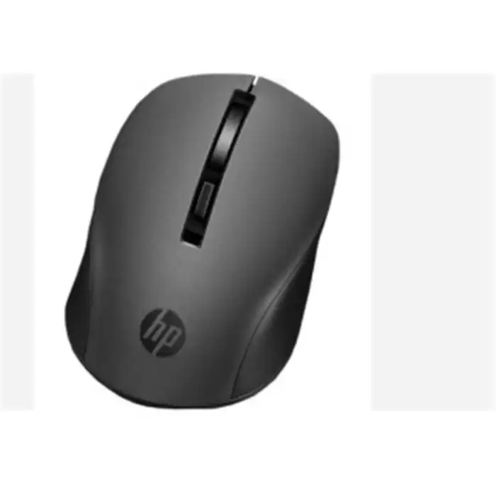 Hp S1000 Plus Kablosuz Sessiz Siyah Mouse 1600Dpı 2.4Ghz (Açma Kapama Tuşu) (Pilleri İçinde)