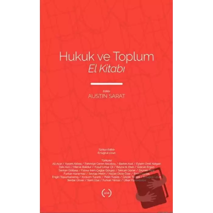 Hukuk ve Toplum El Kitabı