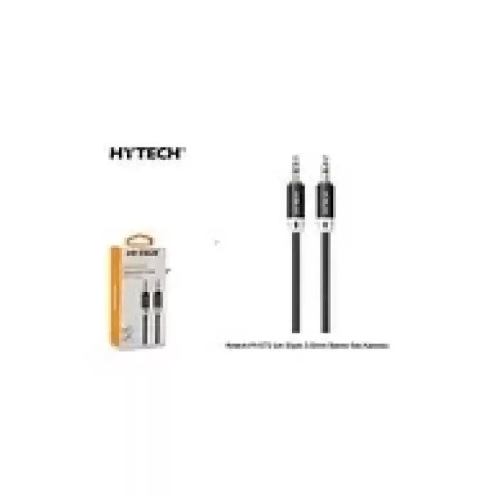 Hytech Hy-X70 1M Siyah 3.5Mm Stereo Ses Kablosu