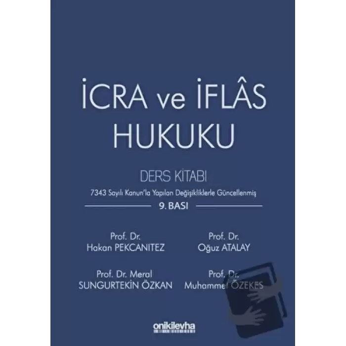 İcra ve İflas Hukuku Ders Kitabı (Ciltli)