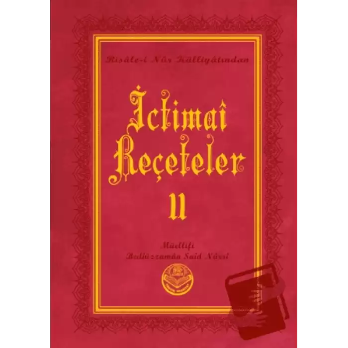 İctimai Reçeteler II (Büyük Boy) (Ciltli)