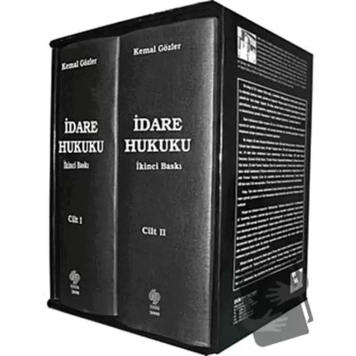 İdare Hukuku (2 Kitap Takım) (Ciltli)