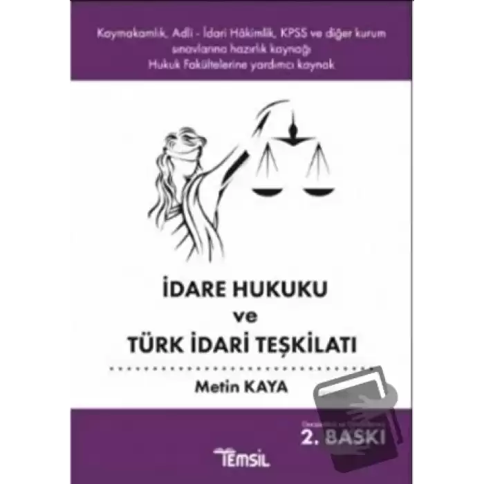 İdare Hukuku ve Türk İdari Teşkilatı