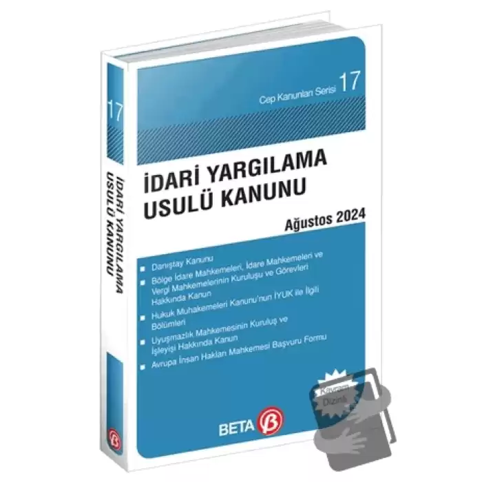 İdari Yargılama Usulü Kanunu - Ağustos 2024