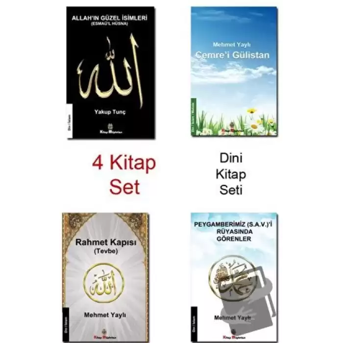 İki Yazar Dini Kitap Seti (4 Kitap)