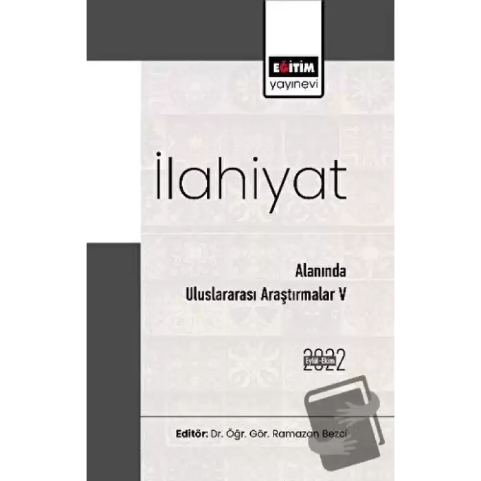 İlahiyat Alanında Uluslararası Araştırmalar V