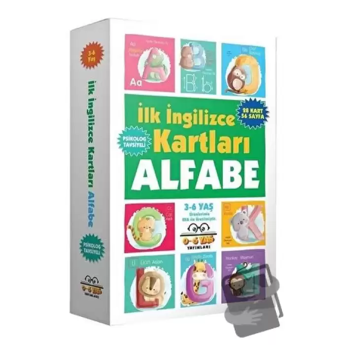 İlk İngilizce Kartları Alfabe