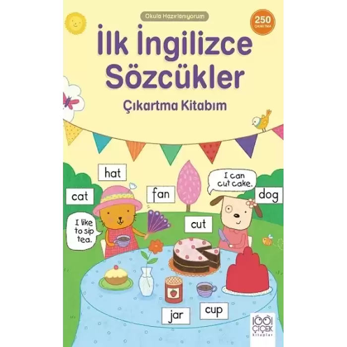 İlk İngilizce Sözcükler Çıkartma Kitabım