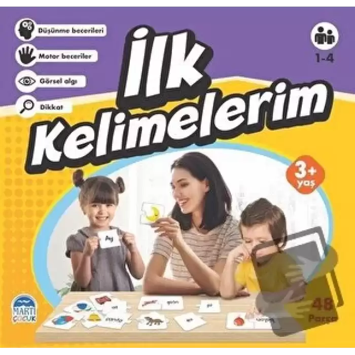 İlk Kelimelerim - Eğitici Yapboz