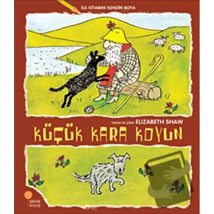 İlk Kitabını Kendin Boya - Küçük Kara Koyun