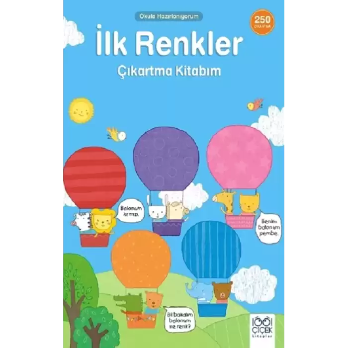 İlk Renkler Çıkartma Kitabım