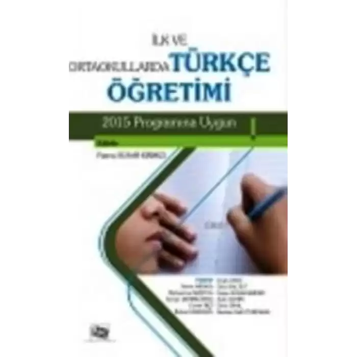 İlk ve Ortaokullarda Türkçe Öretimi