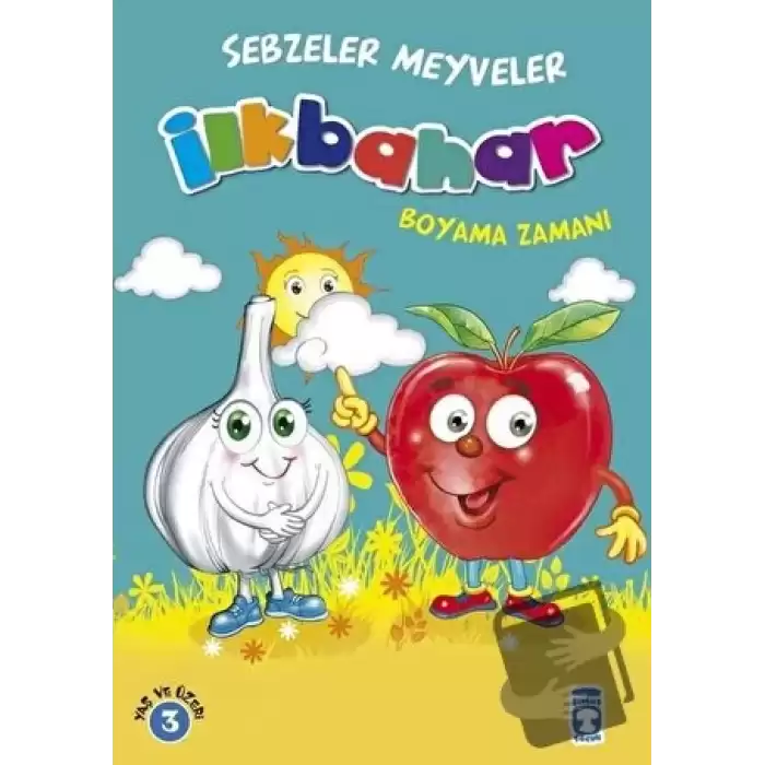 İlkbahar Boyama Zamanı - Sebzeler Meyveler