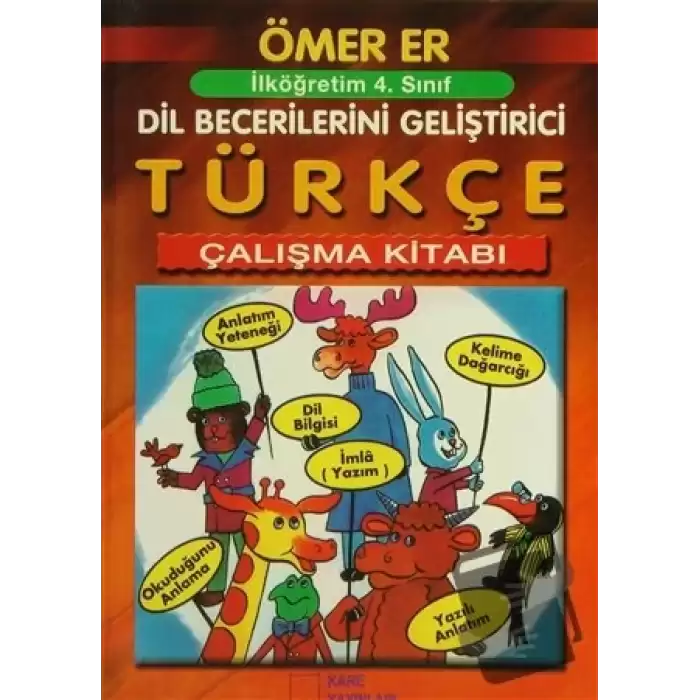 İlköğretim 4. Sınıf Türkçe Çalışma Kitabı