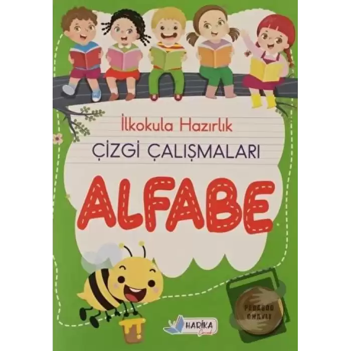 İlkokula Hazırlık Çizgi Çalışmaları Alfabe