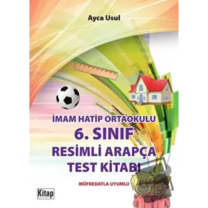 İmam Hatip Ortaokulu 6. Sınıf Resimli Arapça Test Kitabı