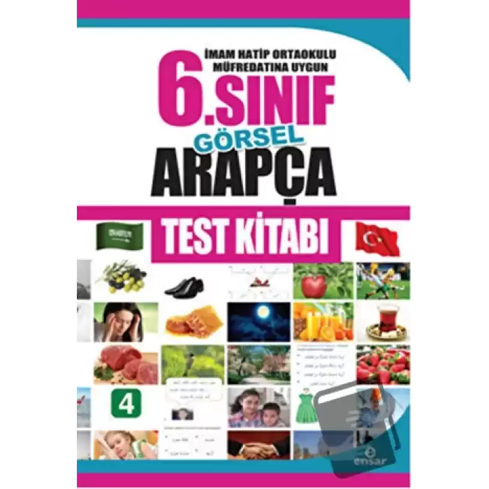 İmam Hatip Ortaokulu Müfredatına Uygun 6. Sınıf Görsel Arapça Test Kitabı