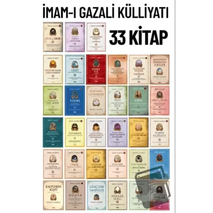 İmam-ı Gazali Külliyatı 33 Kitap Seti