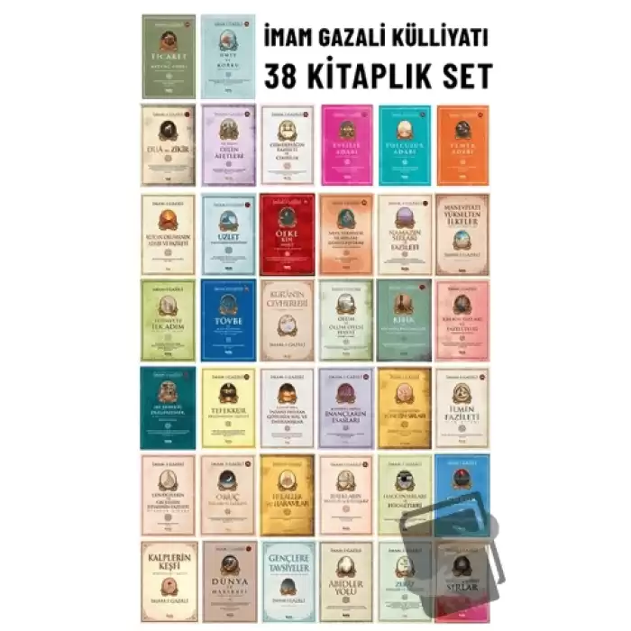 İmam-ı Gazali Külliyatı - 38 Kitap Seti