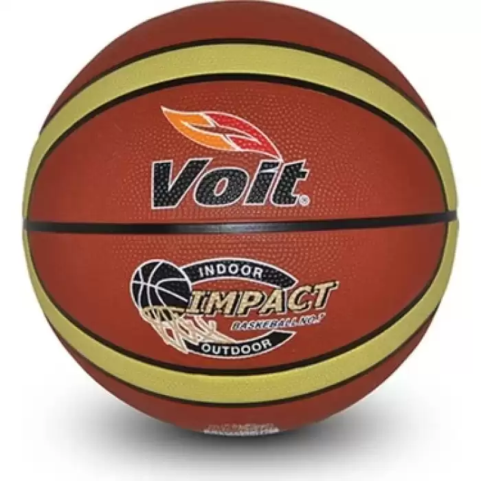 Impact Basketbol Topu N7 Kahve-Beyaz