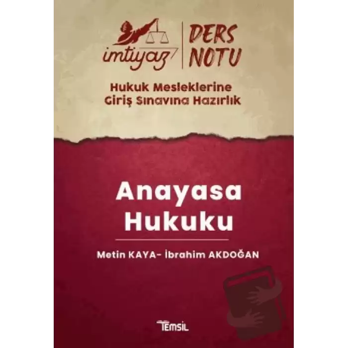 İmtiyaz HMGS Ders Notları Anayasa Hukuku