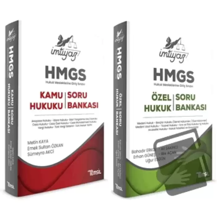 İmtiyaz HMGS Soru Bankası (Kamu Hukuku-Özel Hukuk)