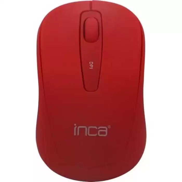 Inca Kırmızı Iwm-331Rk Silent Wireless Mouse Sessiz Kırmızı