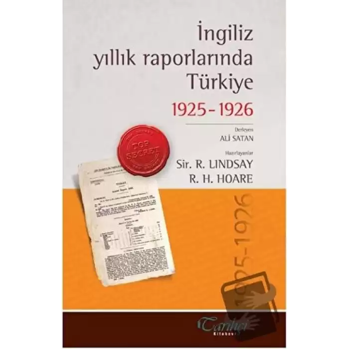 İngiliz Yıllık Raporlarında Türkiye