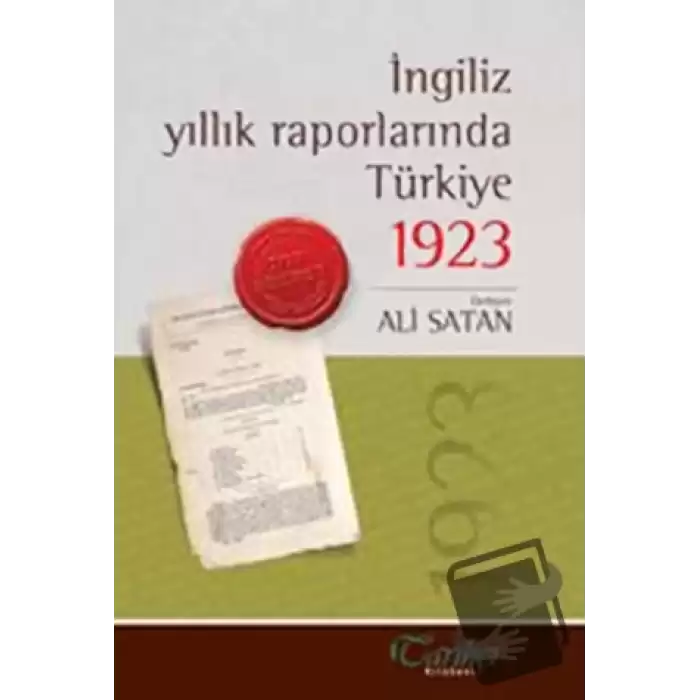 İngiliz Yıllık Raporlarında Türkiye 1923