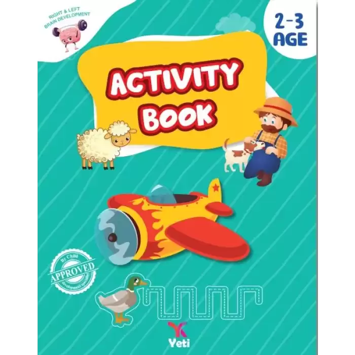 3-4 Age Activity Book