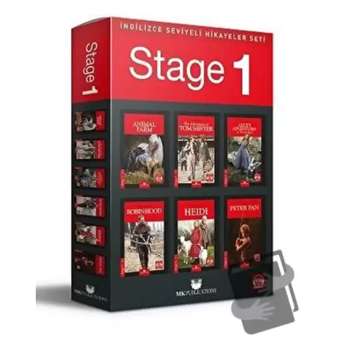 İngilizce Hikaye Seti Stage 1 (6 Kitap Takım)