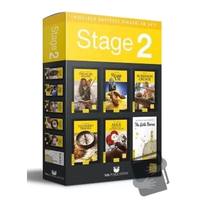 İngilizce Hikaye Seti Stage 2 (6 Kitap Takım)