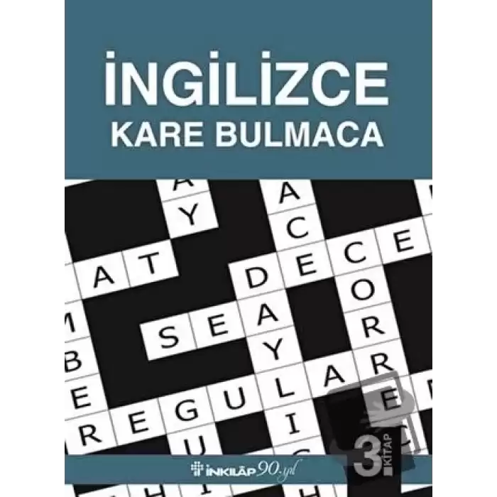 İngilizce Kare Bulmaca 3. Kitap